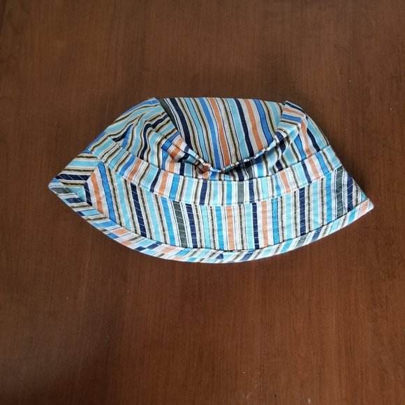 J. Crew Vintage Striped Crusher, Bucket , Fishermen's Hat Men's Size S-M NOS NWT - Picture 4 of 9